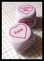 Dice : Dice - 6D - Lucky Lovers Message Dice CVS Pharmacy Ebay 2009